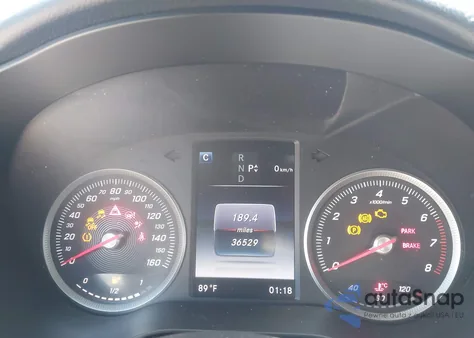 2017 Mercedes-Benz C 300 from USA, damaged, VIN WDDWJ4JB6HF357941